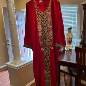 2 piece abaya/thob Palestinian Jordanian